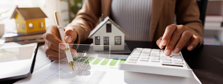 Real Estate Broker agent's signature on the contract finalized the mortgage agreement